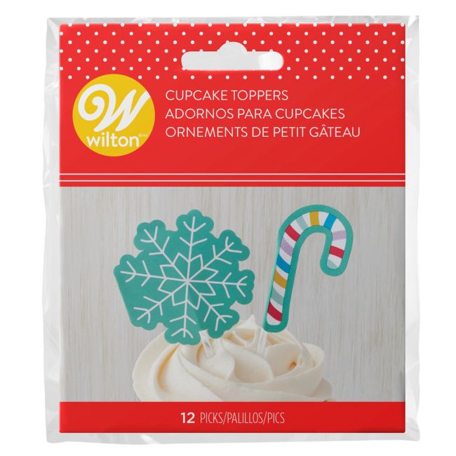 Wilton Cupcake Topper Schneeflocke