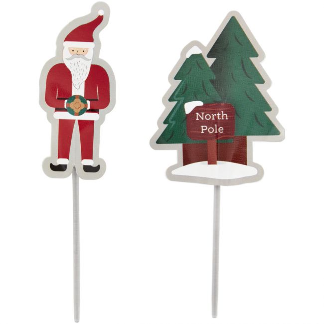 Wilton Cupcake Topper Weihnachtsmann