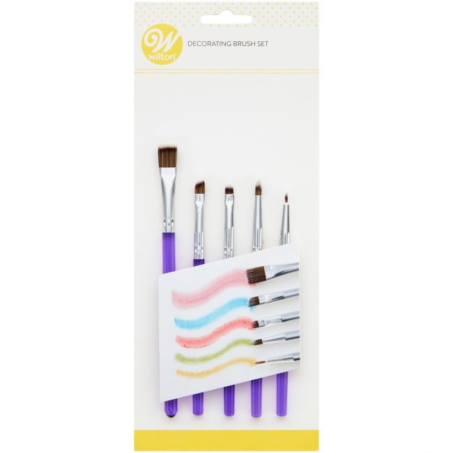 Wilton Dekorationspinsel Set / für Fondant & Blütenpaste