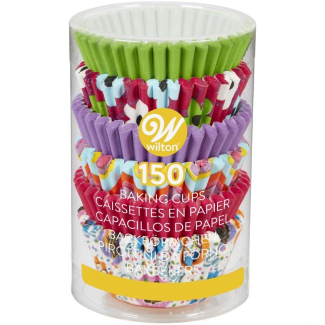 Wilton Mini Muffinförmchen Set Blumen
