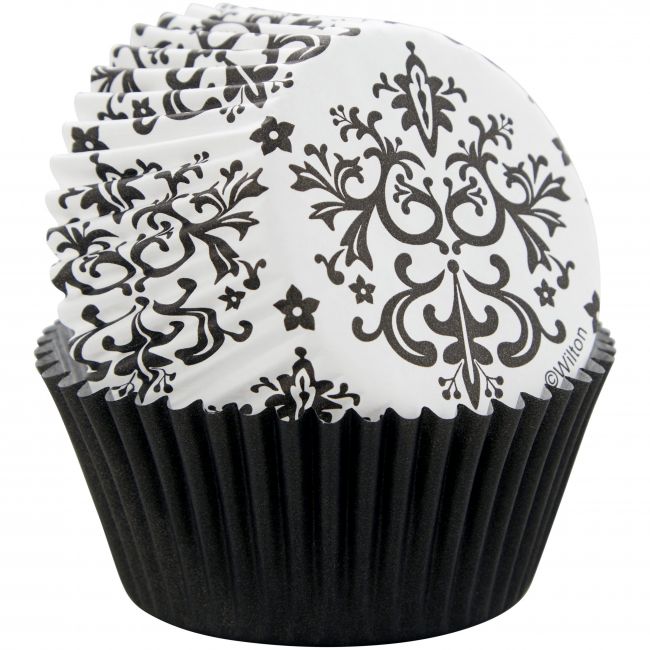 Wilton Muffinförmchen Damask 75 Stk.