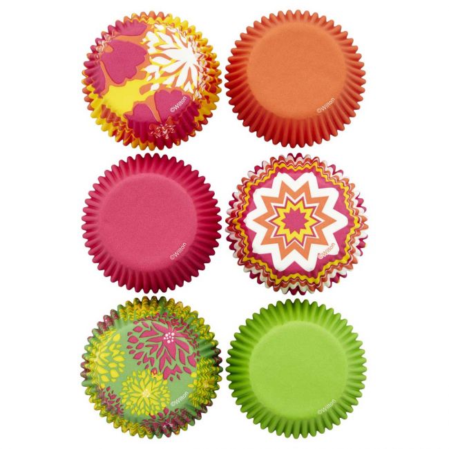 Wilton Muffinförmchen Set Floral