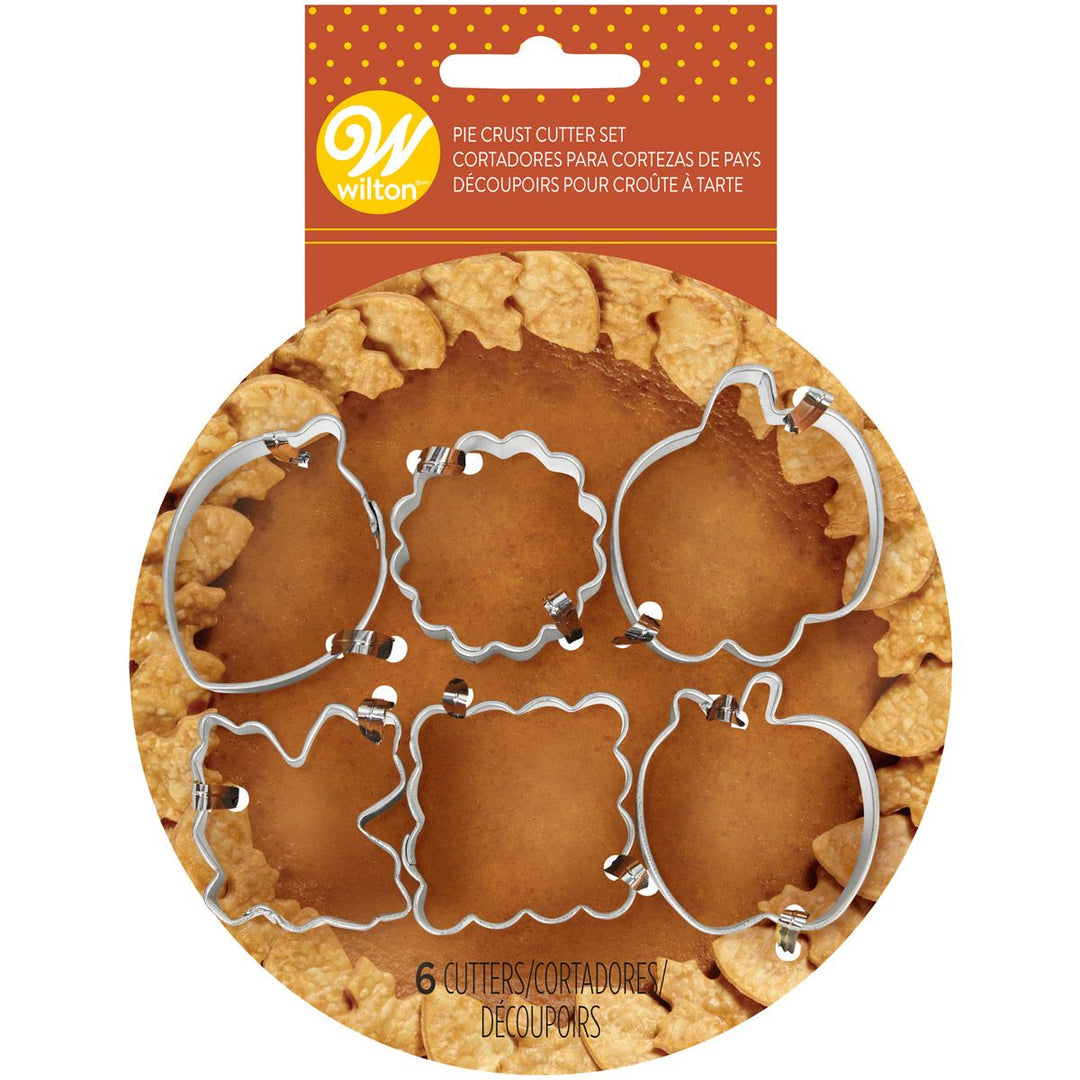 Wilton Pie Crust / 6’er Ausstecher Set Blätter & Obst für Pie’s