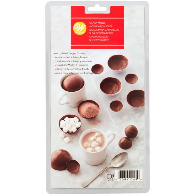 Wilton Schokoladenform Halbkugel – Hot Chocolate Bombs