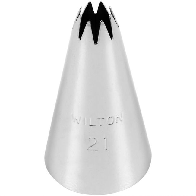 Wilton Spritztülle #21 | alle Tüllen im Shop | KuchenShop.com