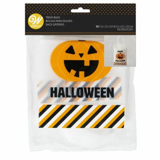 Wilton Tüten Halloween Kürbis 10 Stk.