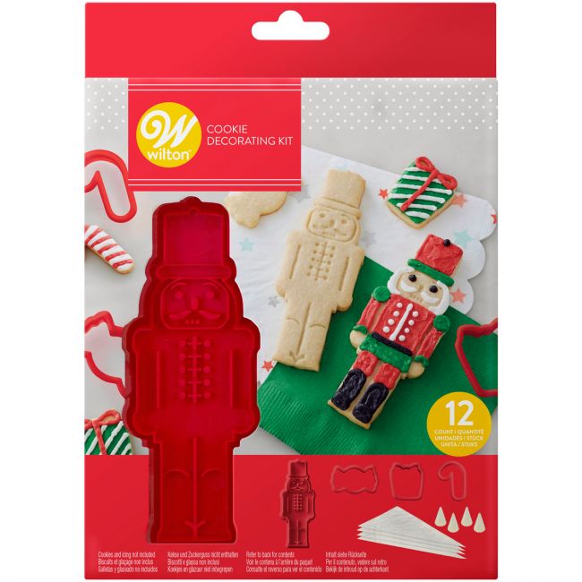 Wilton Weihnachten Nussknacker Keks Deko Set