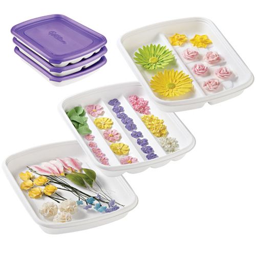 blütenpaste aufbewahren Zuckerblumen selber machen | Wilton Profi-Spezialbox